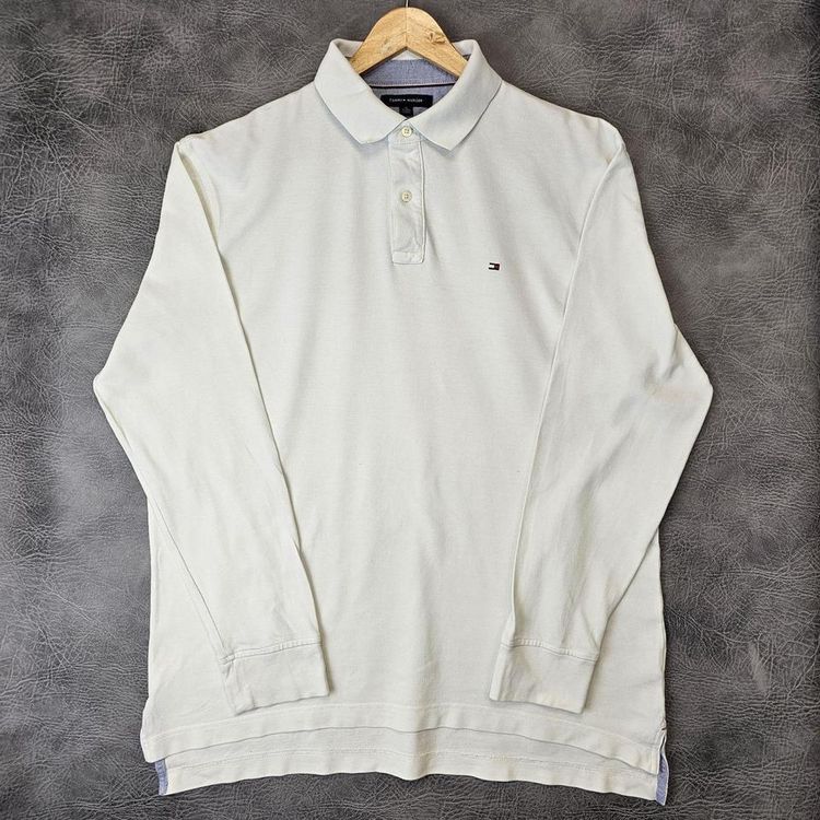 Vintage Tommy Hilfiger Rugby T-shirt Polo shirt Long Sleeve Tee Rugby Shirt 2