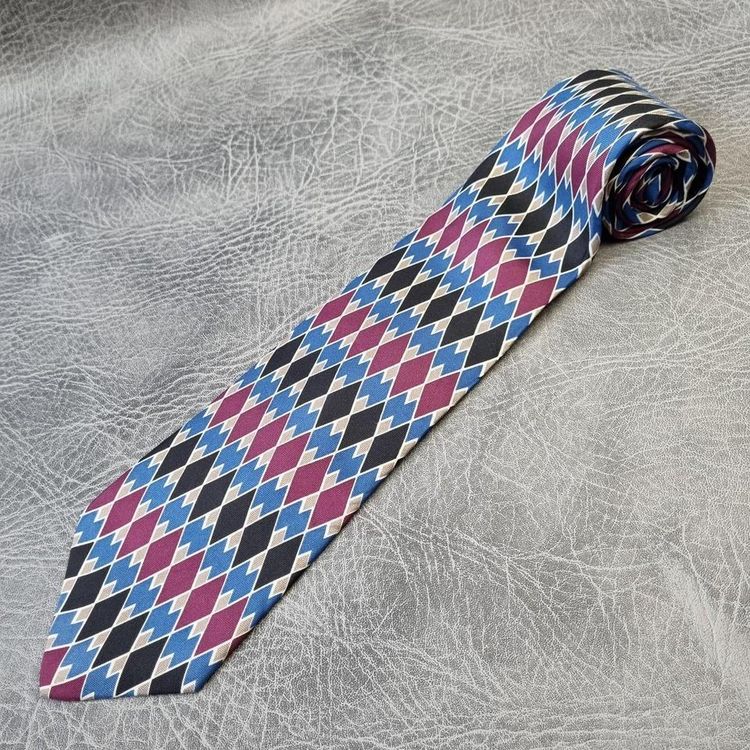 Vintage Mens Tie JOS A BANK Executive Collection Necktie Retro 80s Men's ties Striped Tie
