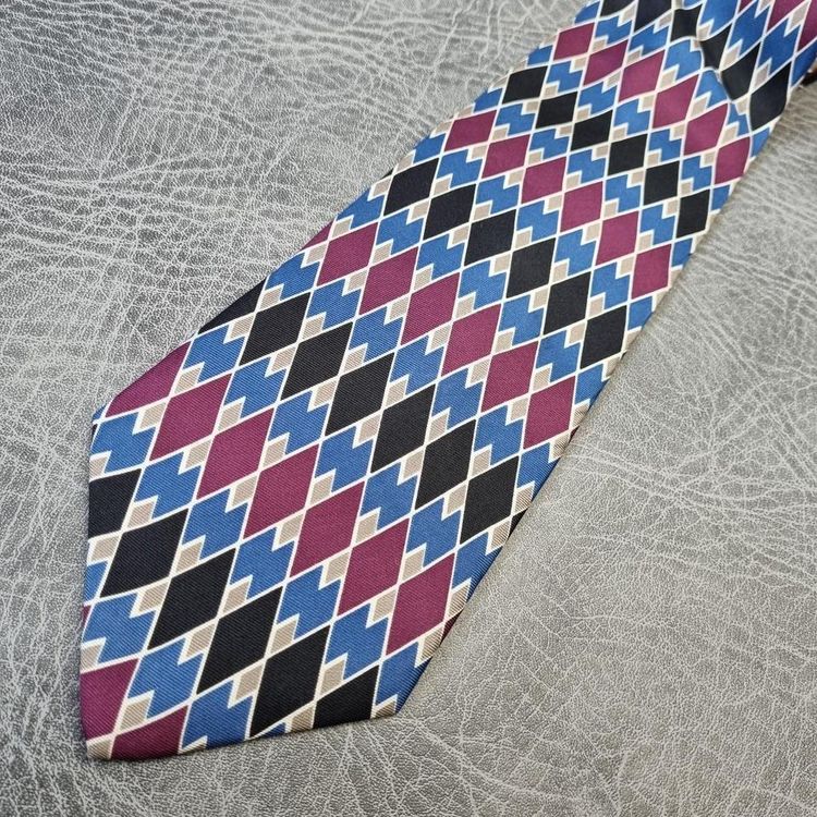 Vintage Mens Tie JOS A BANK Executive Collection Necktie Retro 80s Men's ties Striped Tie image 2