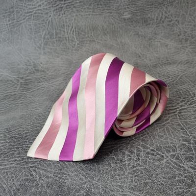 Vintage tie, Striped Tie, Mens tie, Striped Necktie RARE swing tie, Silk tie 1