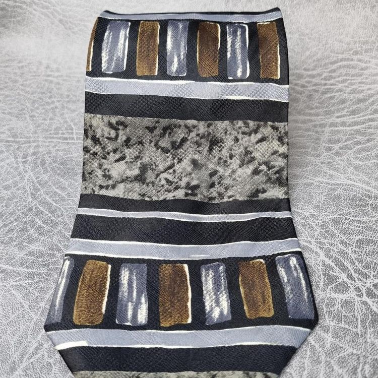 Puritan Tie, Vintage tie, geometric Tie, Mens tie, Red Necktie RARE tie,  Abstract tie,  silk tie, 8 image 3