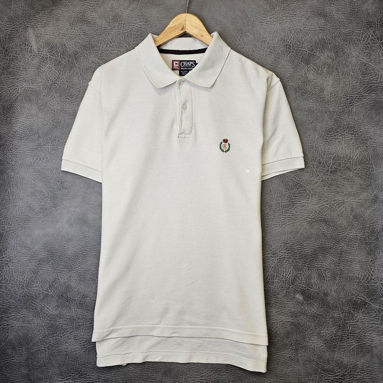 Ralph Lauren Chaps Polo shirt short Sleeve Vintage mens Polos Shirt Rugby Tee