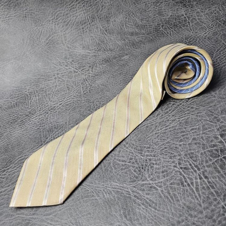 Vintage Tie, Striped Tie,Mens tie, silk tie, Wide tie,suit necktie, Wedding tie, Tommy Hilfiger image 2