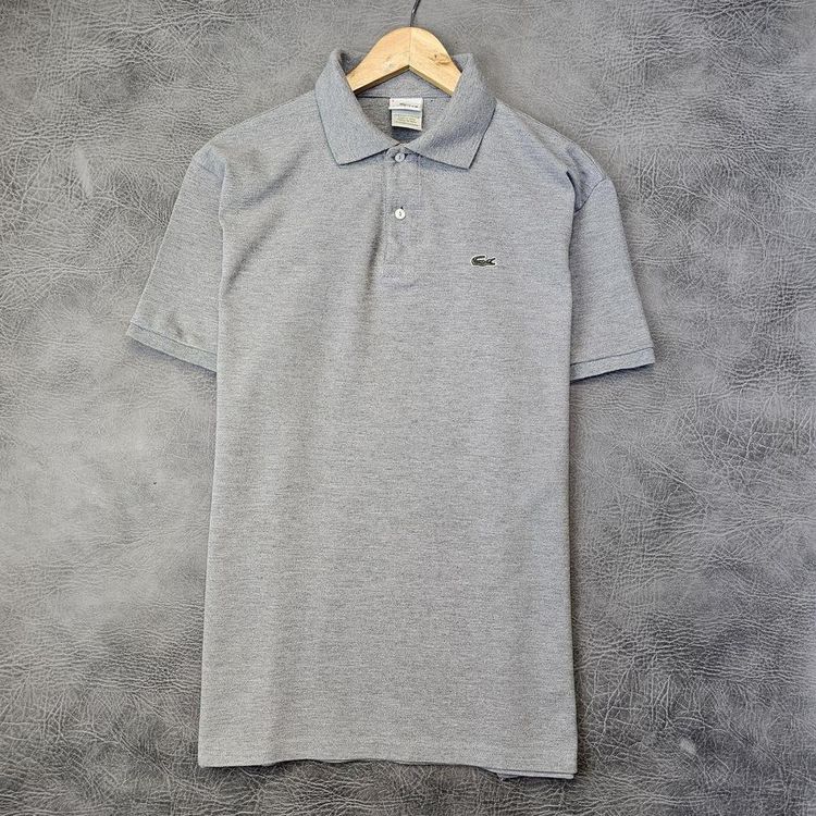 Lacoste Polo shirt short Sleeve Vintage mens Polos Shirt  Rugby Tee image 1
