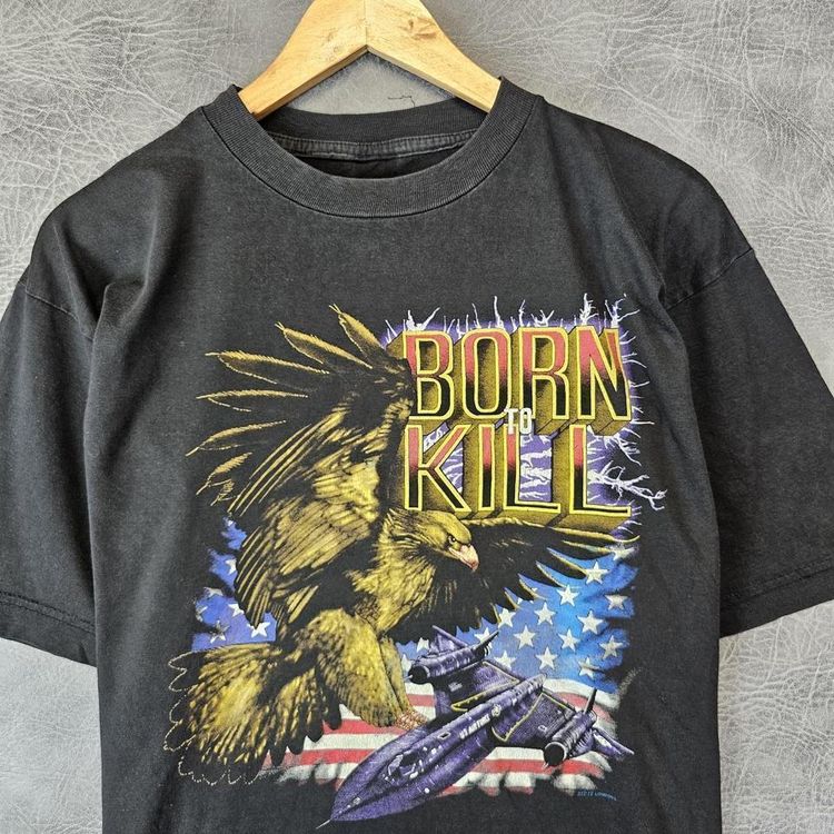 Vintage t Shirt Short sleeve Tee mens L Graphic tee image 2