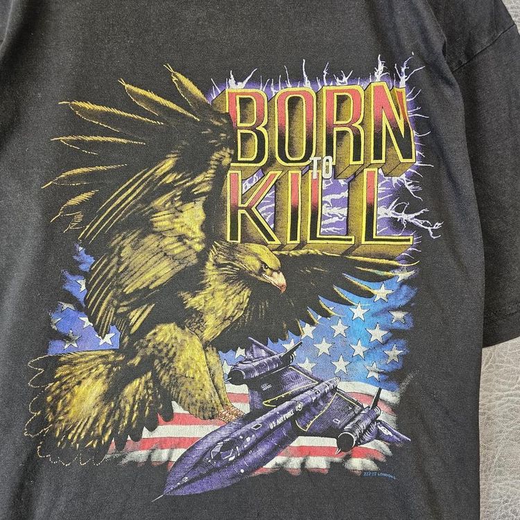 Vintage t Shirt Short sleeve Tee mens L Graphic tee image 3