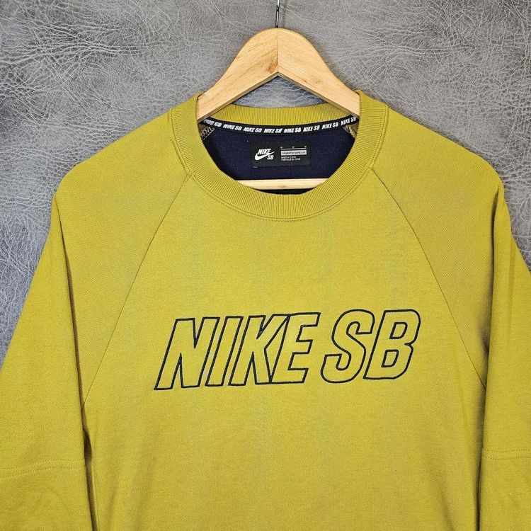 Vintage Sweatshirt Nike SB 90s Sweater Jumper Spellout M Mens 4