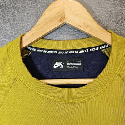 Vintage Sweatshirt Nike SB 90s Sweater Jumper Spellout M Mens 5