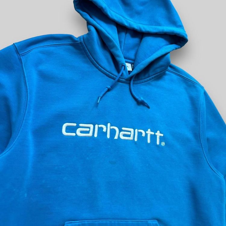 Carhartt Hoodie Blue image 3
