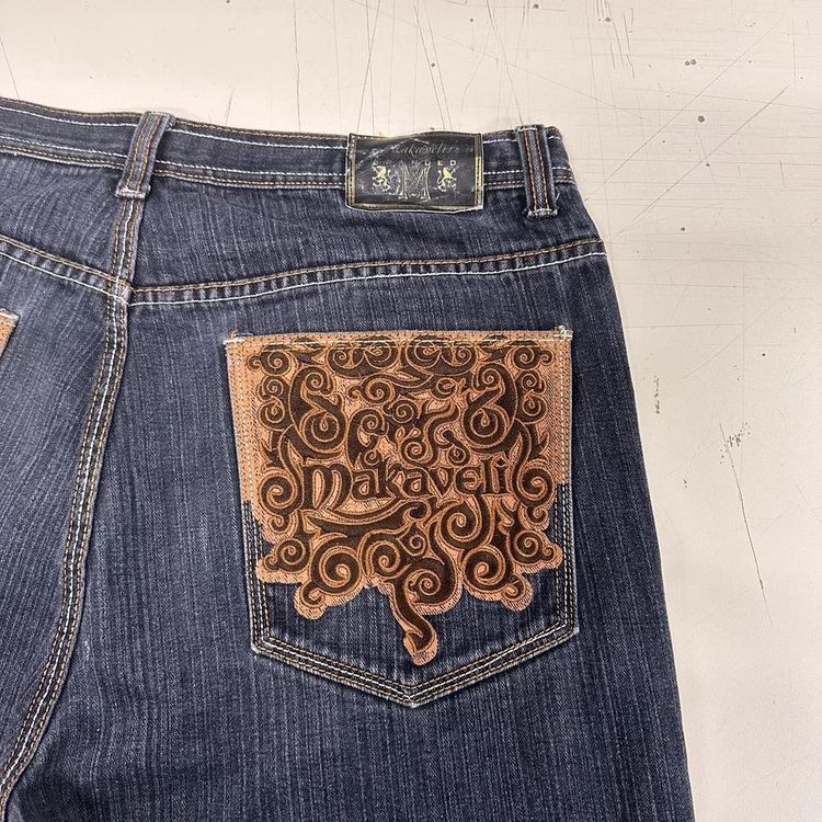 Immagine di Makaveli embroidered jeans 6