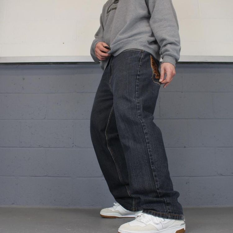 Immagine di Makaveli embroidered jeans 2
