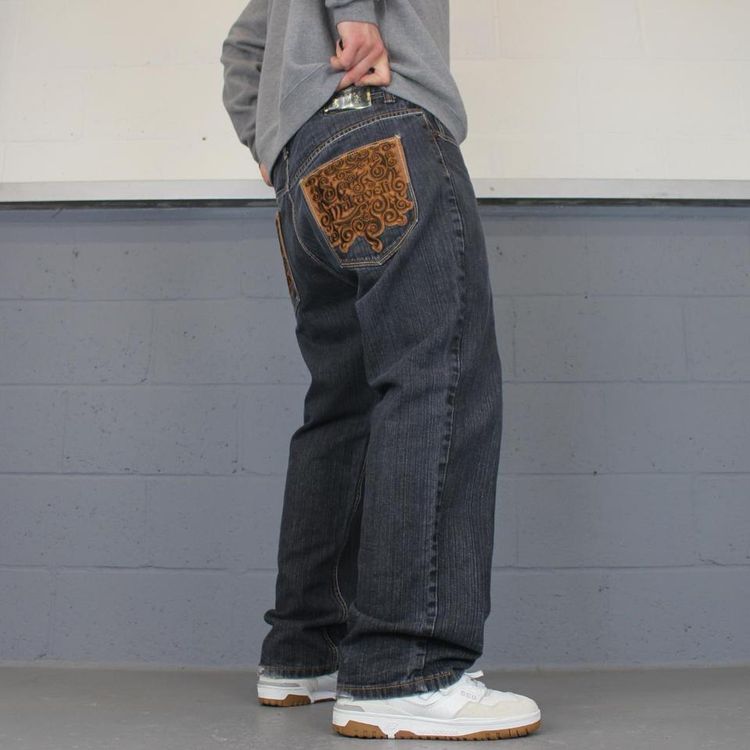 Immagine di Makaveli embroidered jeans 3