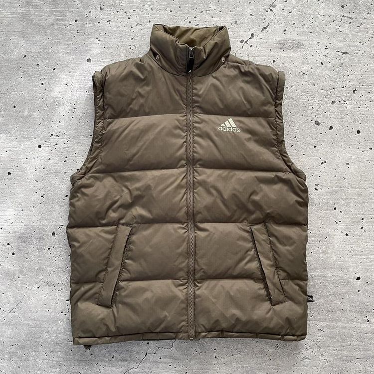 Vintage 90s Adidas down fill puffer coat image 3
