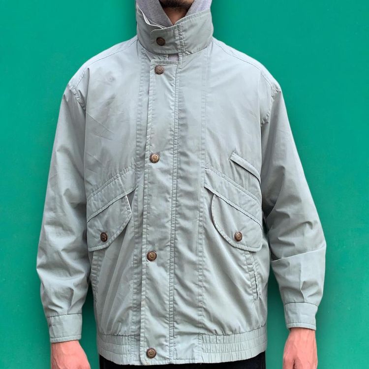 Baracuta Vintage 90s Full Zip Coat Jacket Elasticated Waist Green L image 2
