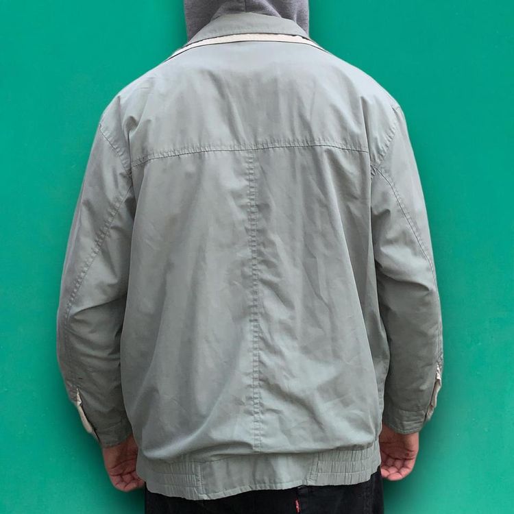 Baracuta Vintage 90s Full Zip Coat Jacket Elasticated Waist Green L image 4