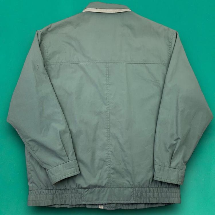 Baracuta Vintage 90s Full Zip Coat Jacket Elasticated Waist Green L image 7