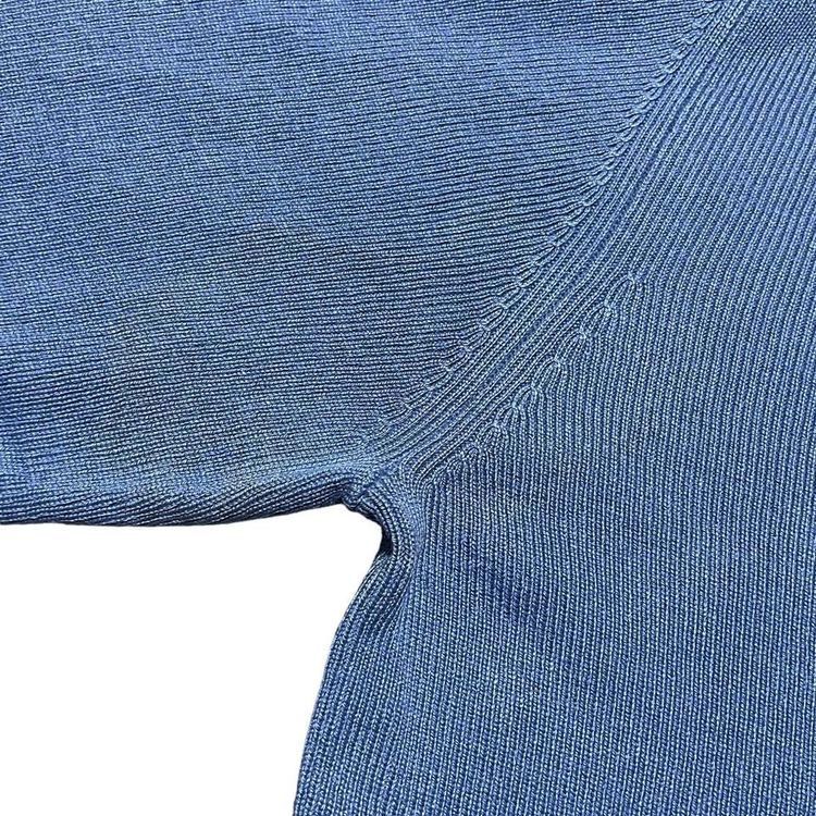 Banana Republic Mens V-Neck Silk & Cashmere Knit Jumper Blue Pullover Size XL obraz 4
