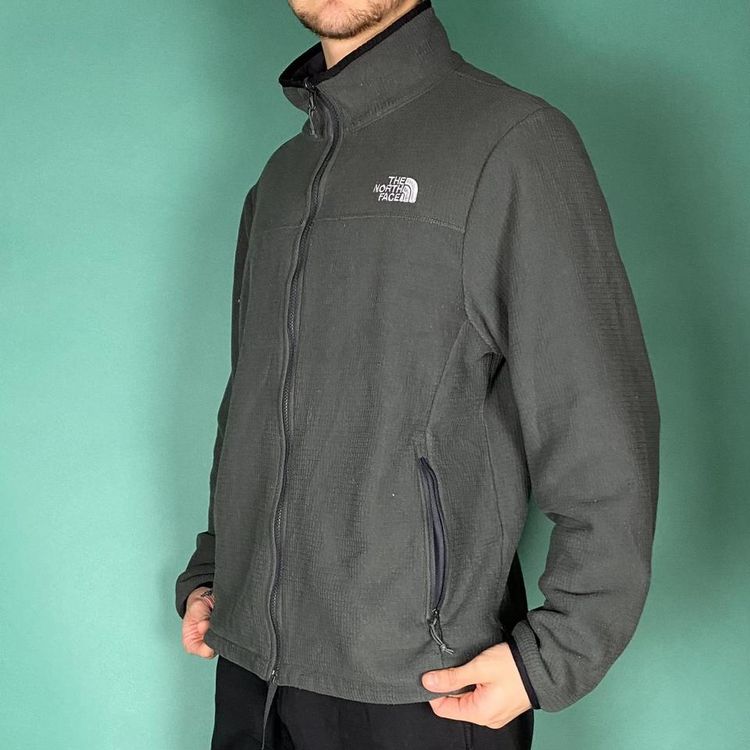 Immagine di The north face fleece jacket dark grey purple tone. 2