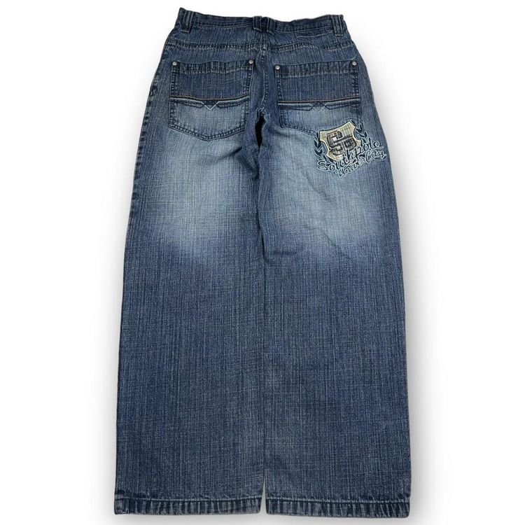 Southpole baggy vintage hip-hop skater bolo raver jeans 1