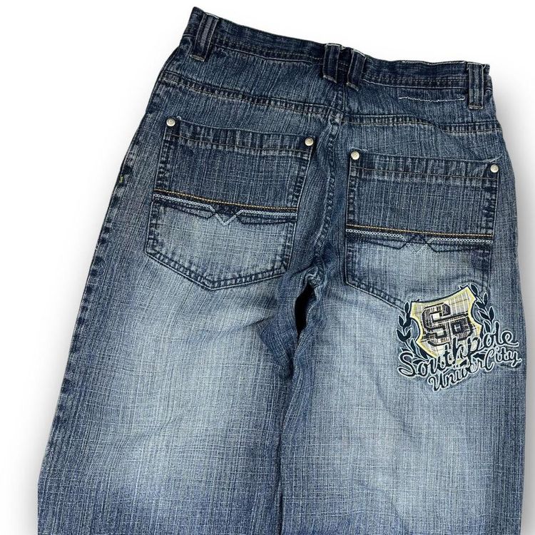 Southpole baggy vintage hip-hop skater bolo raver jeans 3