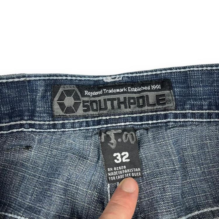 Southpole baggy vintage hip-hop skater bolo raver jeans 6