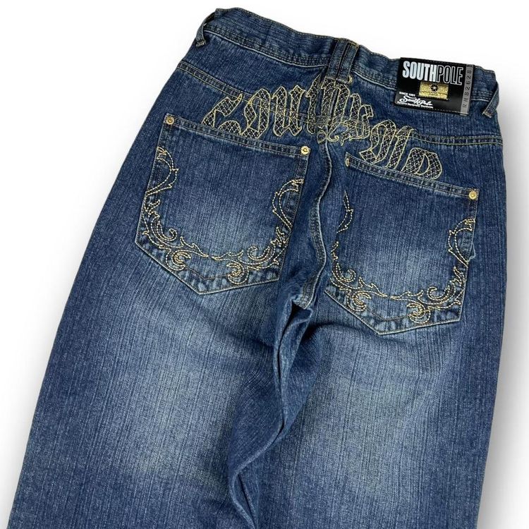Southpole baggy vintage hip-hop skater bolo raver jeans image 3