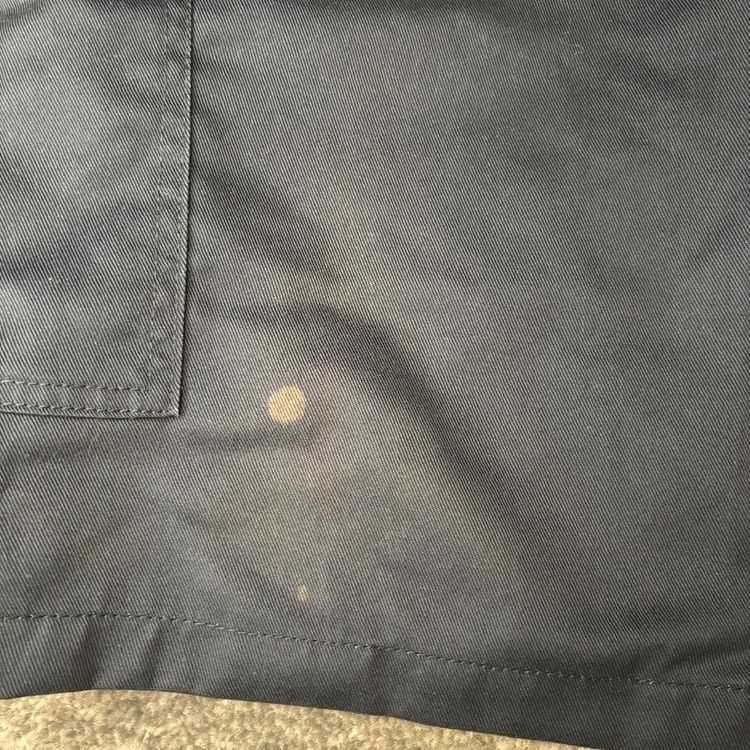 Mens navy Dickies workwear shorts image 3