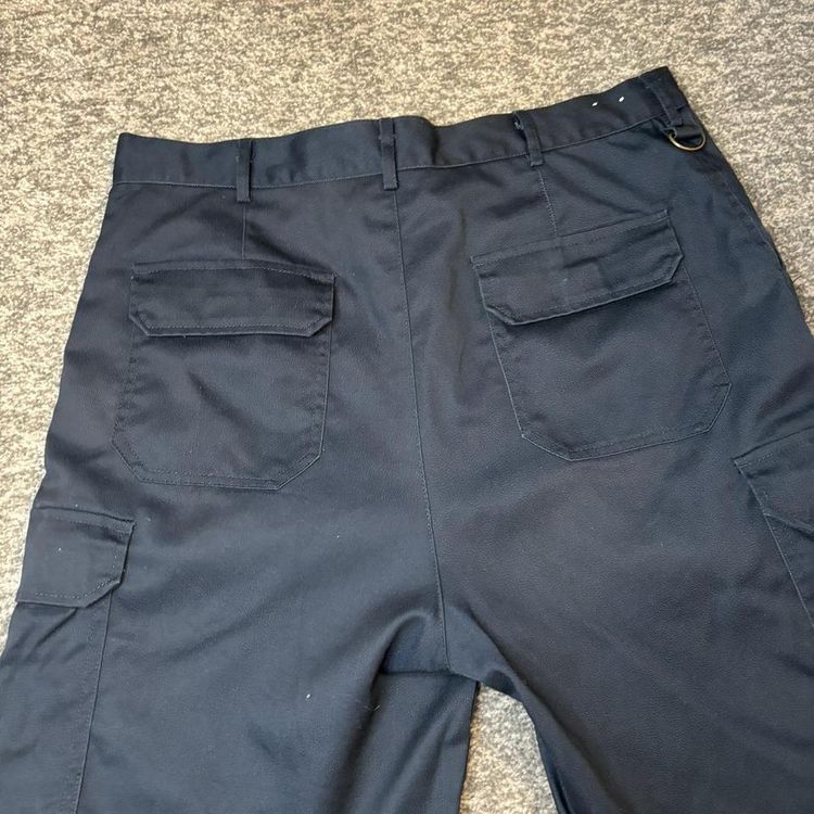 Mens navy Dickies workwear shorts image 5