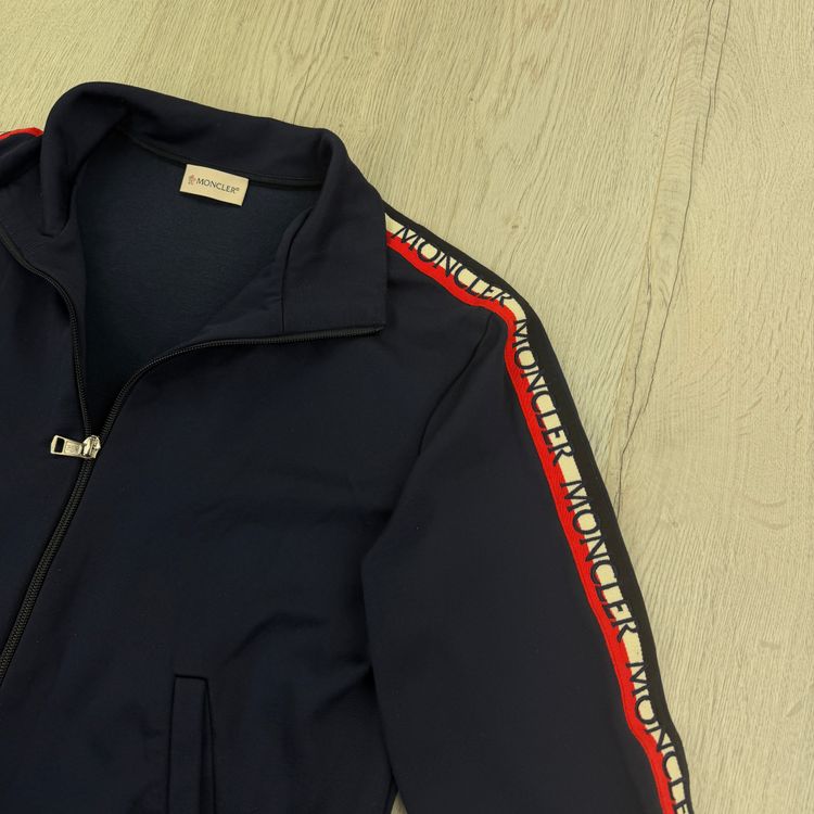 Moncler Men’s Navy Zip-up Track Jacket - XS image 2