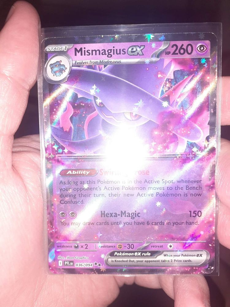 Mismagius Ex Pokémon Card