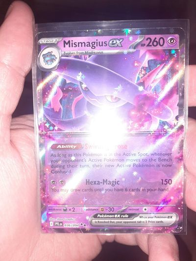 Mismagius Ex Pokémon Card
