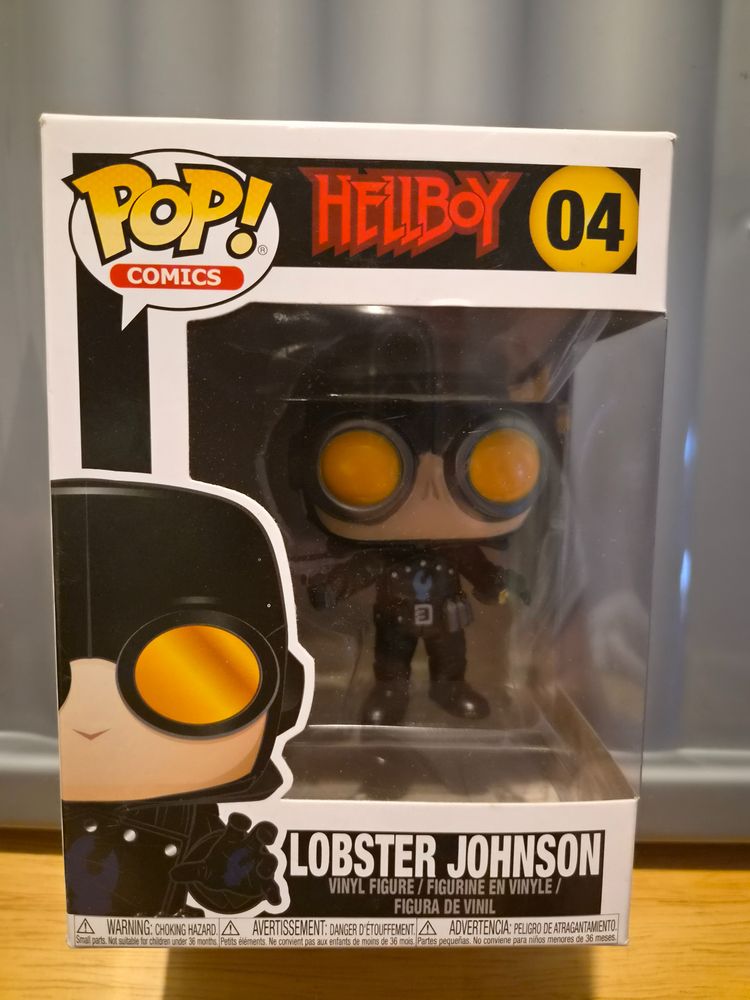 Pop Boutique Pop! Comics Hellboy Lobster Johnson Vinyl Figure product image
