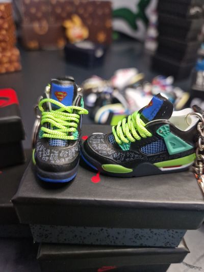 J4 Superman Sneakers Keychain