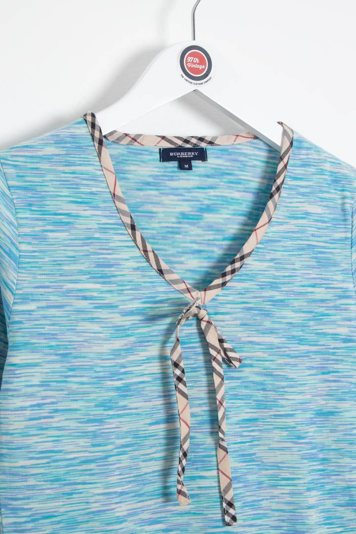 Women's Burberry Long Sleeve Top (S) imagen 4