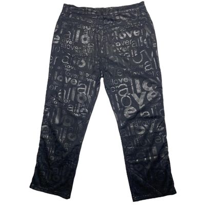 Moschino all over print Jeans 2