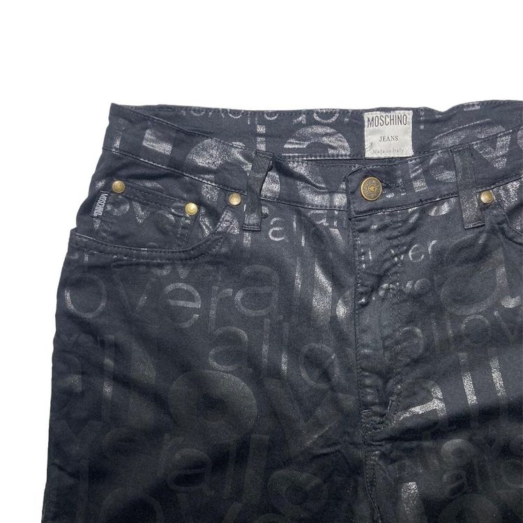 Moschino all over print Jeans 3