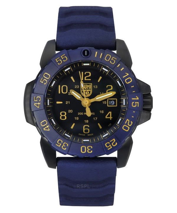 Luminox Navy SEAL Foundation Back To The Blue Black Dial Quartz Diver's XS.3255.CB.NSF 200M Men's Watch image 1