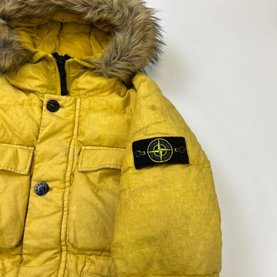 Stone Island Fur Puffer (M) 3