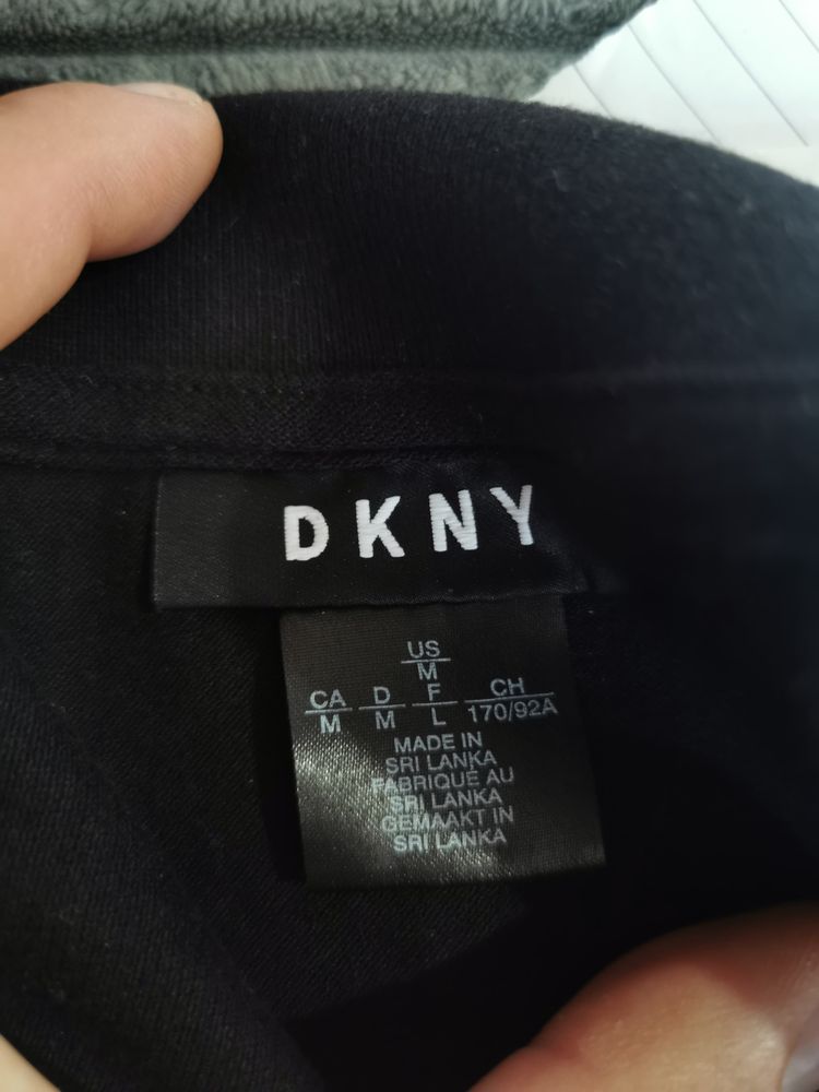 Dkny Black Polo Dress imagen 2