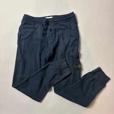 Stone Island Navy Joggers - Medium