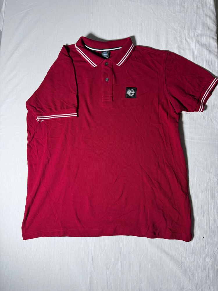 Stone Island Stone Island Red Polo Shirt product image