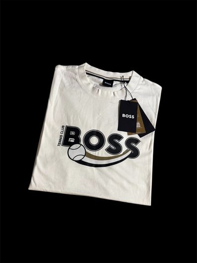 Boss White Tennis Club T-Shirt