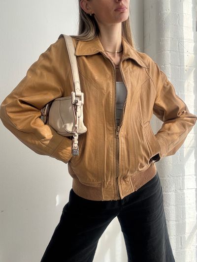 Tan Leather Jacket