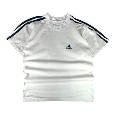 Adidas White Short Sleeve T-Shirt (L)
