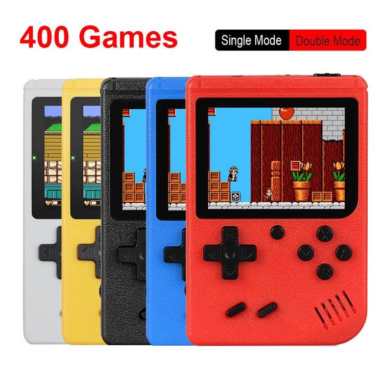 Immagine di Console Video retrò portatile 400 In 1 MINI Boy 8 Bit 3.0 pollici giochi con schermo LCD a colori 1