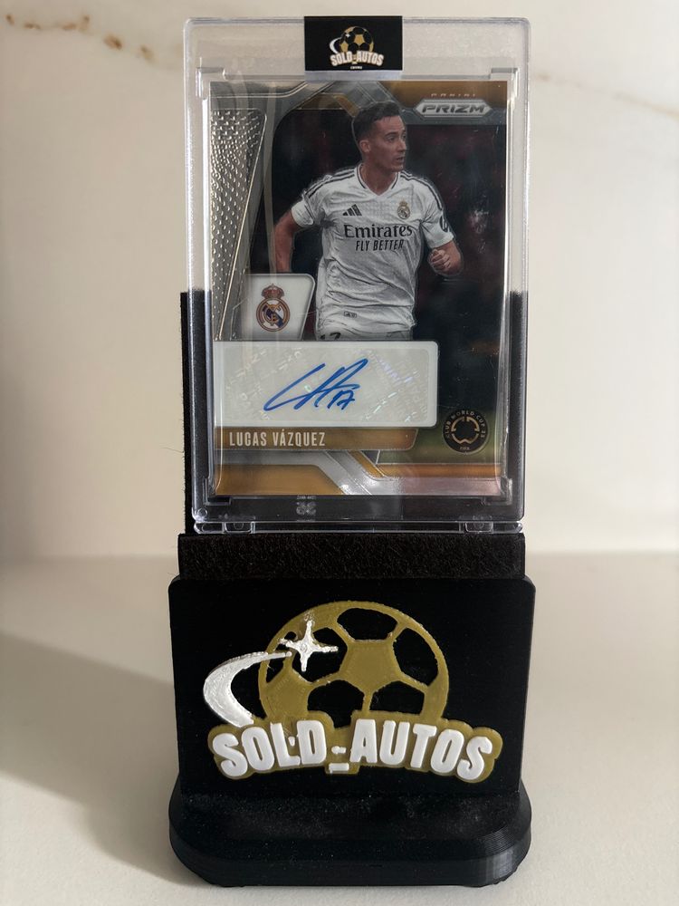 Immagine di Lucas Vázquez Signed Football Trading Card 1