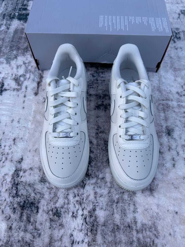 Nike Air Force 1 Trainers ‘Sail Light Bone Two Tone’ - Size UK 5.5  image 8