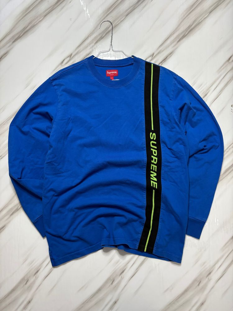 Supreme Blue Long Sleeve Shirt