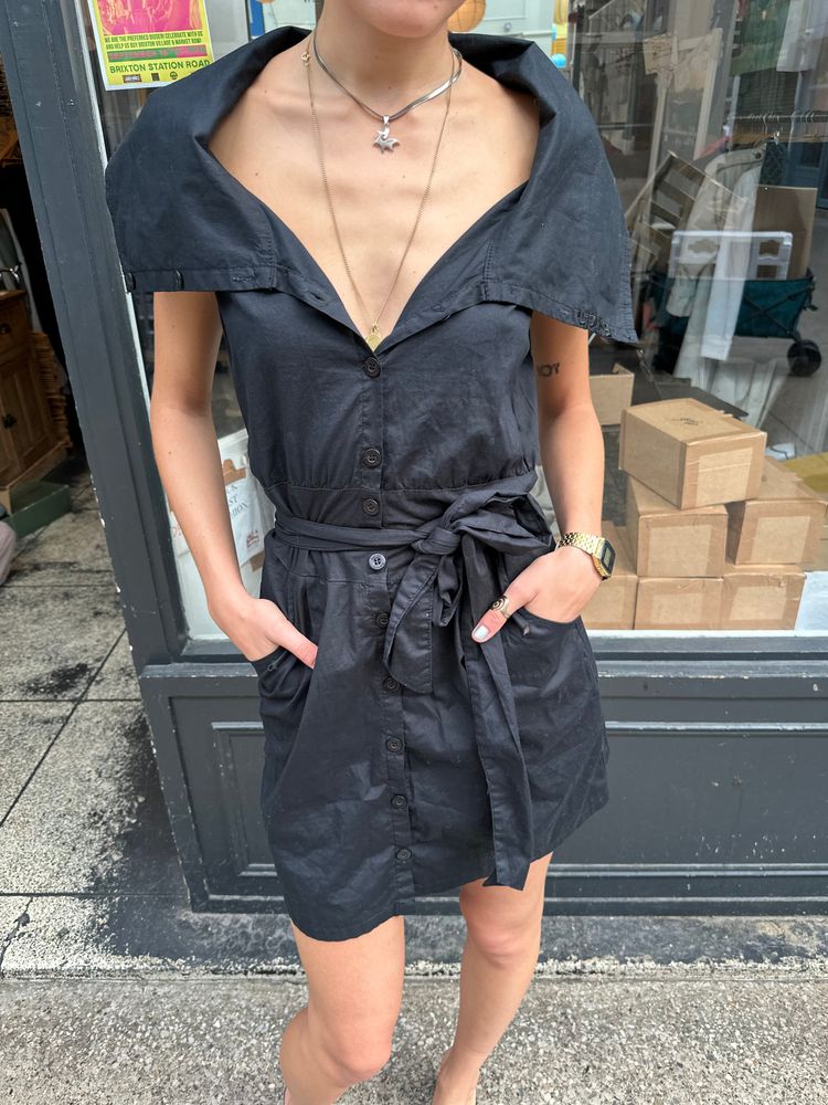Bench cotton button up cargo dress imagen 2