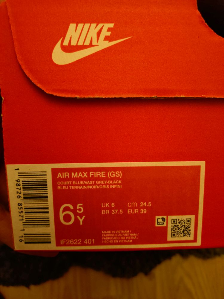 Nike Air Max Fire (Gs) Sneakers uk6 eu39  obraz 7